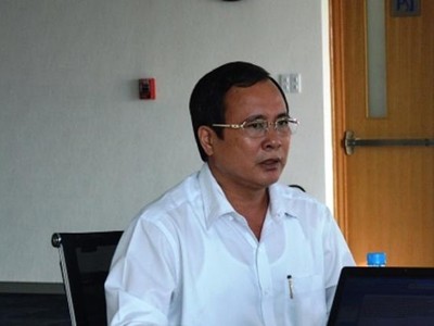 Ông Trần Văn Nam trước khi bị bắt. Ảnh:Báo Thanh tra