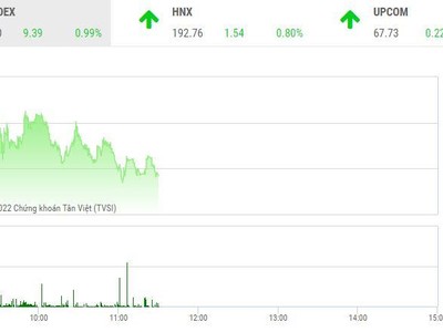 Giao dịch chứng khoán sáng 25/11: VN-Index tăng vọt, cặp NVL và PDR vẫn chưa được giải cứu