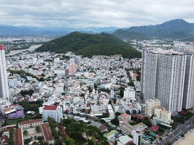 Phía bắc Thành phố Nha Trang, tỉnh Khánh Hòa. Ảnh: Phước Tuần.
