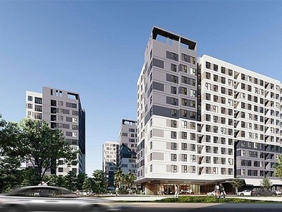 Phối cảnh khu nhà ở xã hội An Sinh.