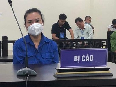 Bị cáo Phí Thị Phương Mai. (Nguồn: Báo Lao động)