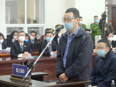 Bị cáo Nguyễn Mạnh Hùng.