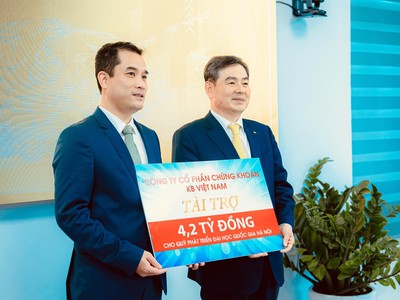 Chứng khoán KB Việt Nam và Đại học Quốc gia Hà Nội: Thúc đẩy hợp tác toàn diện và phát triển nguồn nhân lực mới