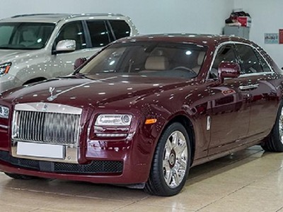 Rolls Royce Ghost 2010 cũng nằm trong danh sách hết hạn nhưng không làm thủ tục chuyển nhượng