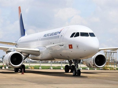 Một tàu bay của Pacific Airlines.