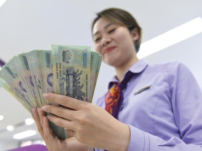Thưởng Tết Nguyên đán 2022 ngành ngân hàng khả năng sẽ không cao như mọi năm. Ảnh: Dũng Minh