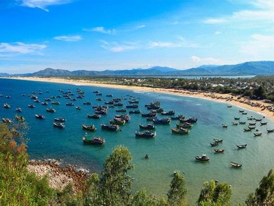 Một góc Vịnh Xuân Đài tỉnh Phú Yên.