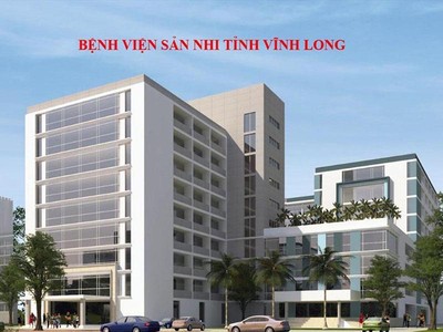 Phối cảnh Bệnh viện sản nhi Vĩnh Long.