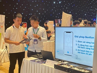 Triển lãm Đổi mới sáng tạo và Chuyển đổi số TP.HCM thu hút hàng trăm doanh nghiệp