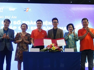 Ba Huân bắt tay FPT thực hiện chuyển đổi số