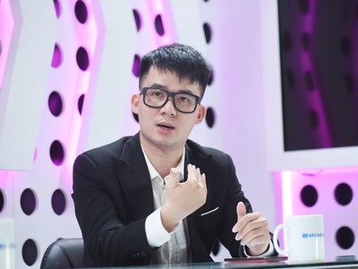 Ông Nguyễn Trọng Đình Tâm, Chuyên gia cao cấp Chiến lược đầu tư Trung tâm Phân tích và Tư vấn Đầu tư SSI Research (Ảnh: Dũng Minh).