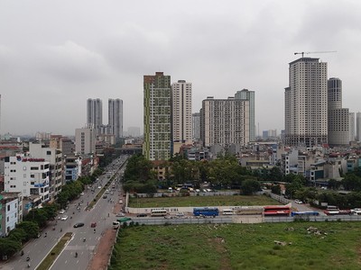 Dự án của Booyoung Việt Nam đã "bỏ không" nhiều năm nhưng chủ đầu tư vẫn găm quỹ đất không làm dự án, cũng không chuyển nhượng. Ảnh: Thành Nguyễn.