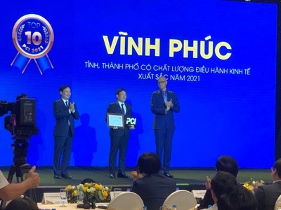 Vĩnh Phúc thường xuyên có mặt trong nhóm đầu bảng xếp hạng PCI.