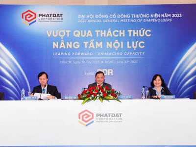 ĐHCĐ Phát Đạt (PDR): Dư nợ trái phiếu còn khoảng 1.400 tỷ đồng, tự tin đã vượt qua khó khăn