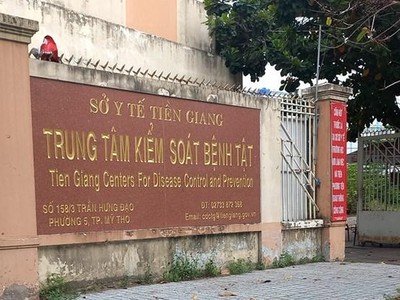 CDC Tiền Giang. (Nguồn: vietnamnet.vn)