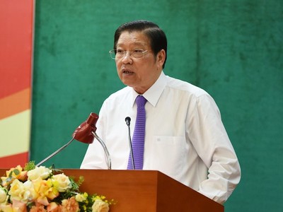 Trưởng Ban Nội chính Trung ương Phan Đình Trạc.