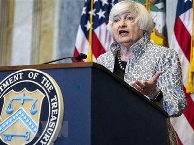 Bộ trưởng Tài chính Mỹ Janet Yellen. (Nguồn: AFP/TTXVN)