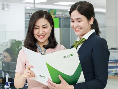 Quý I/2023, VCBS nằm trong Top 10 thị phần môi giới toàn thị trường