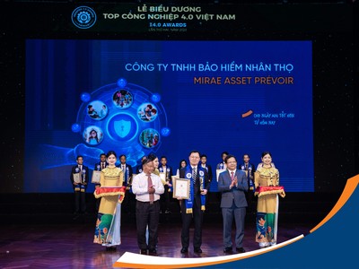 Mirae Asset Prévoir ghi dấu trong chuyển đổi số với giải thưởng “Top công nghiệp 4.0 Việt Nam
