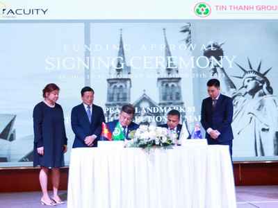 Acuity Funding rót 6,4 tỷ USD vào các dự án của Tập đoàn Tín Thành