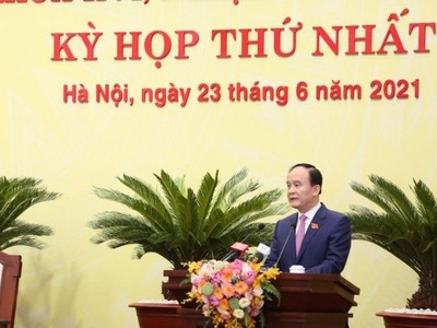 Ông Nguyễn Ngọc Tuấn, Phó Bí thư Thành ủy, Chủ tịch HĐND Thành phố Hà Nội khóa XVI, nhiệm kỳ 2021-2026.