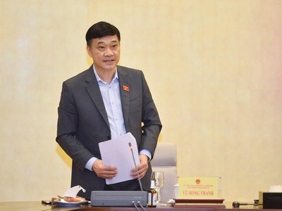 Chủ nhiệm Ủy ban Kinh tế của Quốc hội Vũ Hồng Thanh.