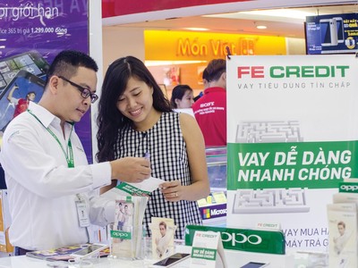 Gói tín dụng tiêu dùng 20.000 tỷ đồng với lãi suất ưu đãi được triển khai thông qua FE Credit và HD Saison.