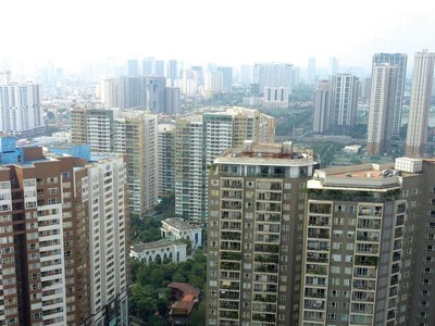 Tại Hà Nội, giá nhà chung cư thứ cấp đã tăng 10-30%. Ảnh: Dũng Minh