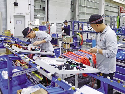 Năm 2022, công nghiệp chế biến - chế tạo tiếp tục là động lực tăng trưởng của cả nền kinh tế. Ảnh: Đức Thanh