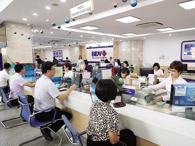 BIDV có kế hoạch tăng vốn điều lệ để tiếp tục giữ vai trò chủ lực trong cung ứng vốn hỗ trợ nền kinh tế. Ảnh: Đức Thanh