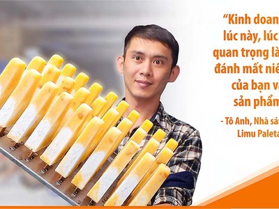 Tô Anh, Nhà sáng lập Limu Paletas: Rẽ hướng khởi nghiệp với kem trái cây tươi