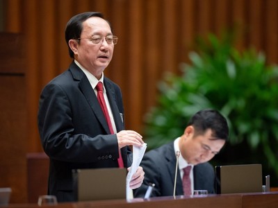 Bộ trưởng Khoa học và Công nghệ Huỳnh Thành Đạt. Ảnh: quochoi.vn
