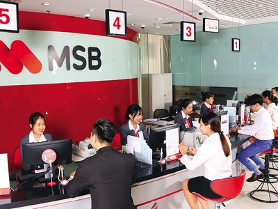 MSB đã sử dụng hết hạn mức cho vay trong 3 tháng đầu năm. Ảnh: Lê Toàn