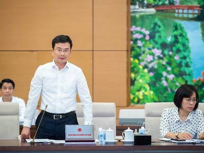 Phó thống đốc Ngân hàng Nhà nước Phạm Thanh Hà phát biểu.