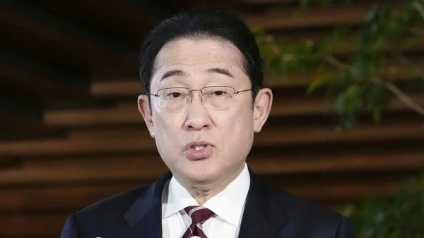 Thủ tướng Nhật Bản Fumio Kishida phát biểu tại Tokyo trước chuyến công du sang Mỹ.