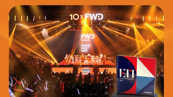 FWD xuất sắc được vinh danh trong giải thưởng Event-Marketing Awards Châu Á với hạng mục “Best Incentive”.