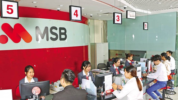 MSB huy động 800 tỷ đồng trái phiếu trong 2 tháng gần đây