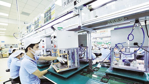 Vị thế của Việt Nam không ngừng được nâng cao trong chuỗi cung ứng toàn cầu. Ảnh: Đức Thanh