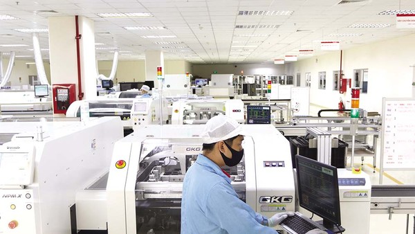 Nhà máy công nghệ cao của Công ty cổ phần Bóng đèn Điện Quang.
