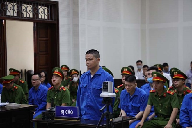 Xét xử một vụ án kinh tế tại Quảng Ninh. (Ảnh: Tòa án Nhân dân tỉnh Quảng Ninh)
