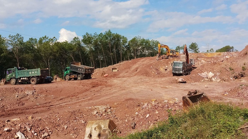 Xử lý nghiêm vi phạm về khai thác khoáng sản xây cao tốc Cam Lộ - La Sơn 