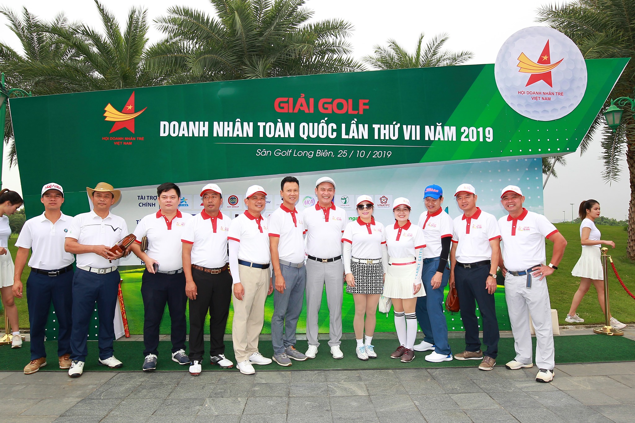 Giải Golf Doanh nhân trẻ toàn quốc lần này hội tụ rất nhiều golfer là những doanh nhân nổi tiếng