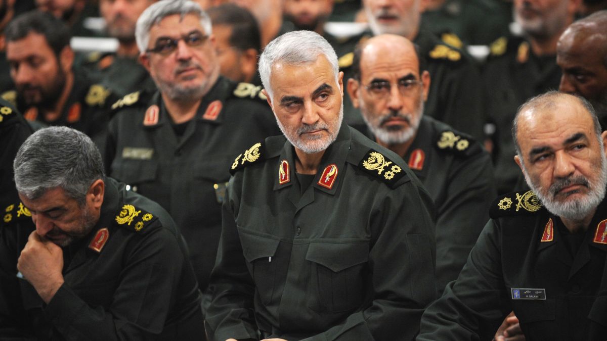 Tướng Qassem Soleimani,  Chỉ huy lực lượng đặc biệt al-Quds của Lực lượng Vệ binh Cách mạng Hồi giáo (IRGC). Ảnh: Ảnh Getty Images.