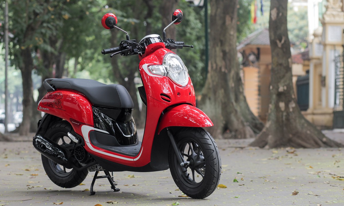 Honda Scoopy 2023 Made in Thailand về Việt Nam giá bán gấp đôi Vision   Báo Bình Dương Online