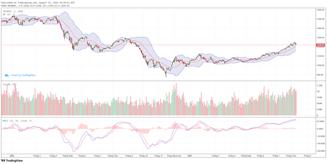 Góc nhìn kỹ thuật phiên giao dịch chứng khoán ngày 11/8: Chưa thể bật tăng trở lại ngay 4 Góc nhìn kỹ thuật phiên giao dịch chứng khoán ngày 11/8: Chưa thể bật tăng trở lại ngay ảnh 1