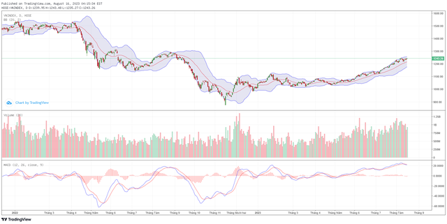 Góc nhìn kỹ thuật phiên giao dịch chứng khoán ngày 17/8: Nhà đầu tư thận trọng hơn 4 Góc nhìn kỹ thuật phiên giao dịch chứng khoán ngày 17/8: Nhà đầu tư thận trọng hơn ảnh 1