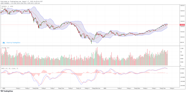 Góc nhìn kỹ thuật phiên giao dịch chứng khoán ngày 21/8: Thị trường sẽ tích lũy lại để củng cố sức mạnh 4 Góc nhìn kỹ thuật phiên giao dịch chứng khoán ngày 21/8: Thị trường sẽ tích lũy lại để củng cố sức mạnh ảnh 1