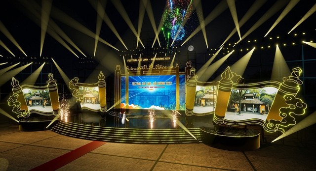 Sân khấu Festival Chí Linh - Hải Dương 2023 (ảnh phối cảnh 3D). ảnh 1