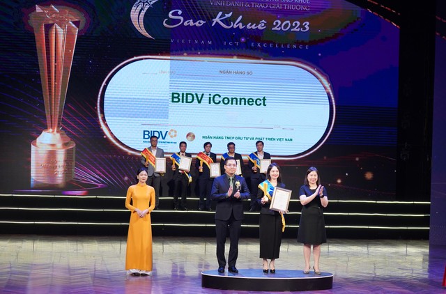 9 sản phẩm công nghệ thông tin của BIDV đạt giải Sao Khuê 2023 ảnh 1