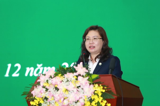 Chủ tịch UBCKNN Vũ Thị Chân Phương phát biểu tại Hội nghị ảnh 1